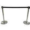 Retractable Stretch Barrier Black Webbing