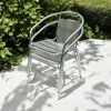 SC-017 Chair X2 Aluminium Stacking Chair