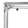 YB-121SR 3 Square Aluminium Tables