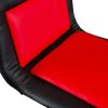 Red & Black Leather Bar Stools