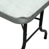 Used 6ft Plastic Blowmold Table