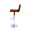Black & Red Leather Bar Stools - BE Event Hire