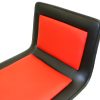 Black & Red Leather Bar Stools - BE Event Hire