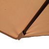 Khaki Garden Umbrella