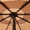 Khaki Garden Umbrella