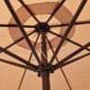 Khaki Garden Umbrella