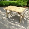 4x26 Trestle Table 4ft x 2'6'' Wooden Trestle Table