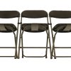 Lightweight Brown Folding Chairs - BE Furniture Sales