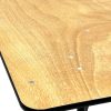 6ft Varnished Wooden Table