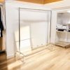 1.6M Coat Rail 1.6 M Tall Stainless Steel Coat Rail
