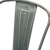 Silver Metal Tolix Chairs Silver Metal Tolix Chairs