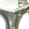 Silver Metal Tolix Chairs Silver Metal Tolix Chairs