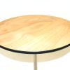 Close up of Varnished Wooden Bistro Table - BE Furniture Sales