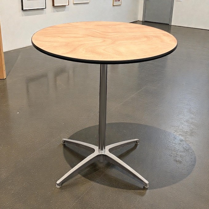 Dual Height Round Tables