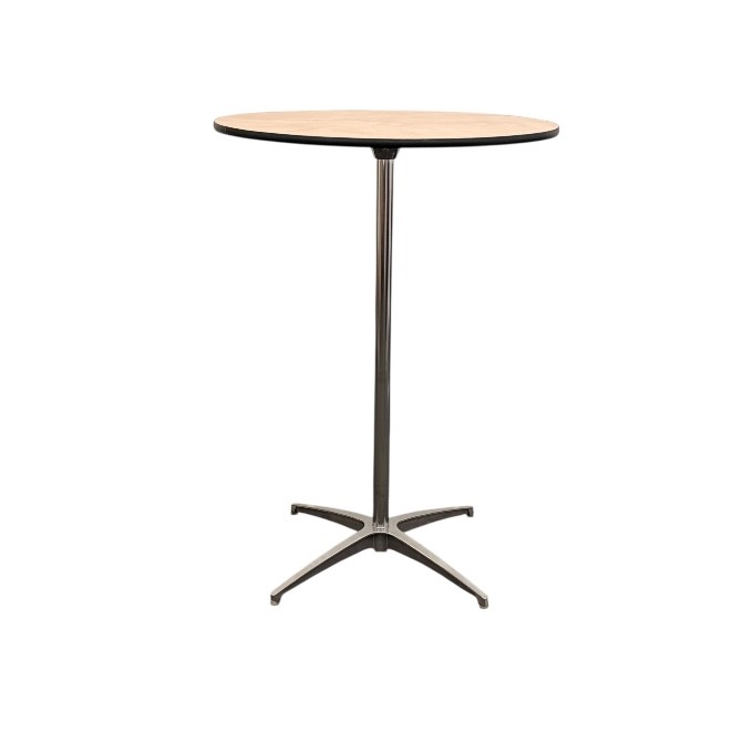Dual Height Round Tables
