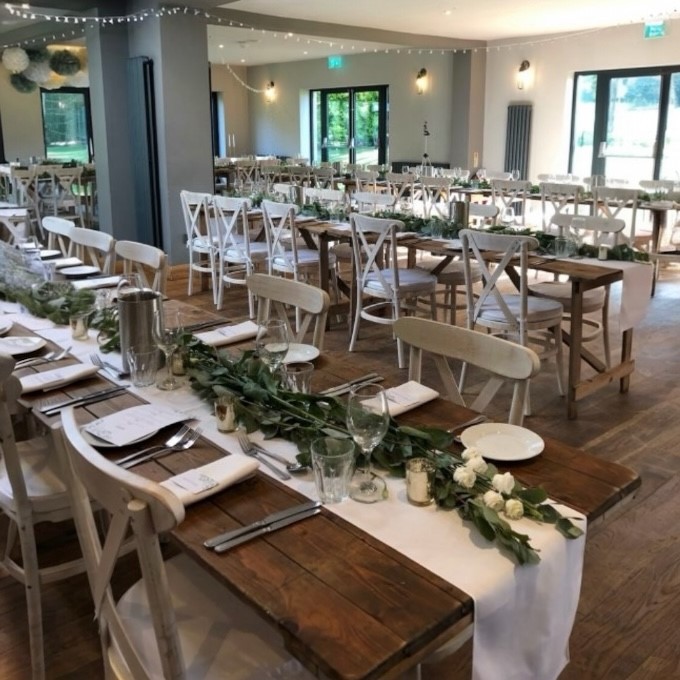 Farmhouse Limewash Crossback Chairs