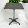 Aluminium Square Bolero Pedestal Table Aluminium Square Bolero Pedestal Table - BE Furniture Sales