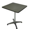 Aluminium Square Bolero Pedestal Table Aluminium Square Bolero Pedestal Table