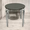 70cm Aluminium Round Stacking Table