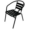 Black Steel Chairs