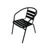 Black Steel Garden Chairs Black Steel Garden Chairs