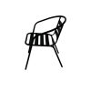 Black Steel Garden Chairs Black Steel Garden Chairs