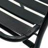 Black Steel Chairs