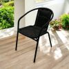 Black Framed Rattan Chairs Black Framed Rattan Chairs - BE Furniture Sales
