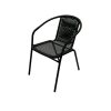 Black Framed Rattan Chairs Black Framed Rattan Chairs