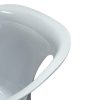 White Slatted Patio Chair