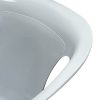 White Slatted Patio Chair