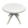 Round White Patio Table