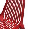 Red Stacking Chairs