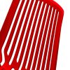 XH-8088CR 6 Red Plastic Stacking Chairs
