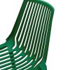 XH-8088HG 6 Green Plastic Stacking Bar Stools