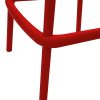 Red Plastic Bar Stools