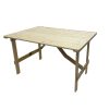 4ft x 3ft Wooden Trestle Table - BE Furniture Sales