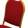 Used Red & Gold Banquet Chair Used Red & Gold Banquet Chair