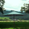 Green Umbrella Green Garden Parasol