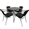 Aluminium Rattan Garden Set