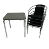 Aluminium Rattan Garden Set