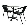 Black Balcony Set