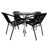 Black Garden Cafe Set
