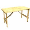 Wooden Trestle Tables