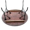 Varnished 5ft Round Tables