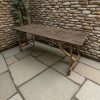 6ft Rustic Trestle Table - BE Furniture Sales
