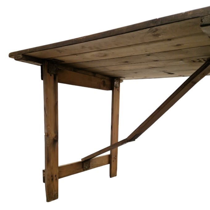 6ft Rustic Trestle Table