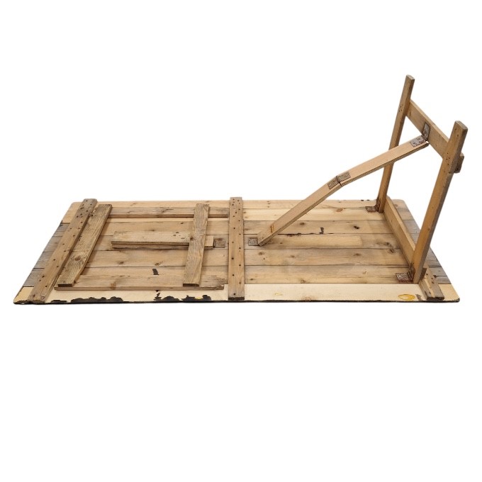 6ft Rustic Trestle Table