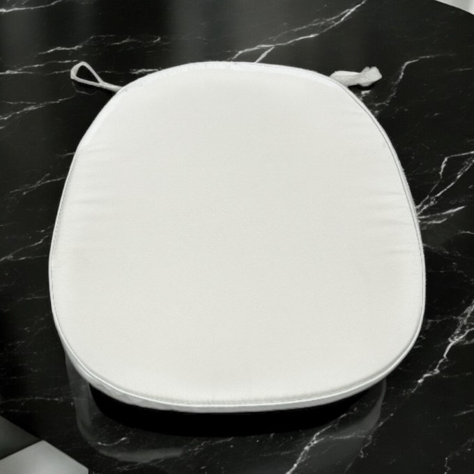 White Tie On Seat Pads - BE Furniture Sales
