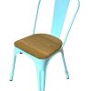 Blue Tolix Chairs